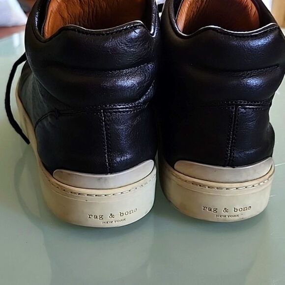 Rag & Bone Kent High Top Leather Sneakers - Picture 6 of 11